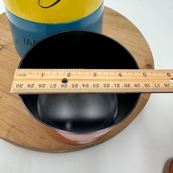 Set of 4 Vintage Nesting Snack Bowl by Nasco popcorn chips pretzels nuts melamin - Picture 12 of 16